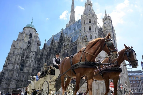 Thủ đô Vienna của Áo đã trở lại là thành phố đáng sống nhất thế giới. (Nguồn: AFP)