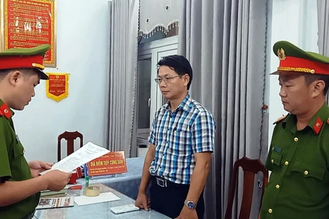 Công an tỉnh Quảng Nam khởi tố, bắt giam Trần Quang Kim Sơn vì hành vi đưa hối lộ. (Nguồn: thanhnien.vn)
