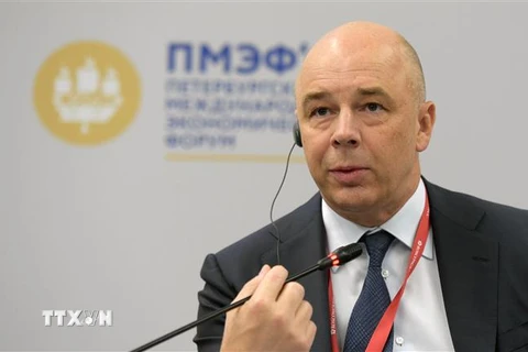 Bộ trưởng Tài chính Nga Anton Siluanov. (Ảnh: AFP/TTXVN)