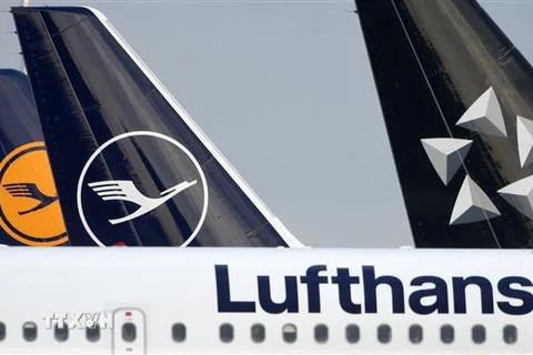Máy bay của Hãng hàng không Lufthansa, Đức. (Ảnh: AFP/TTXVN)