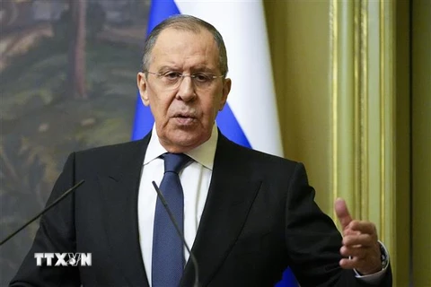 Ngoại trưởng Nga Sergei Lavrov. (Ảnh: AFP/TTXVN)