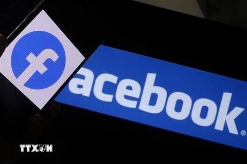 Biểu tượng Facebook. (Ảnh: AFP/TTXVN)