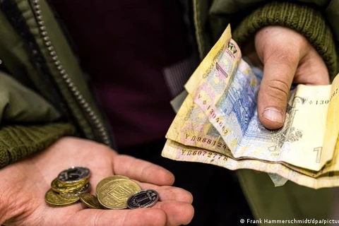 Lạm phát ở Ukraine dự kiến sẽ đạt 30% vào năm 2023. (Nguồn: DW)