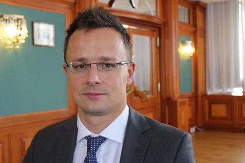 Bộ trưởng Ngoại giao và Thương mại Hungary Peter Szijjarto. (Nguồn: DW)