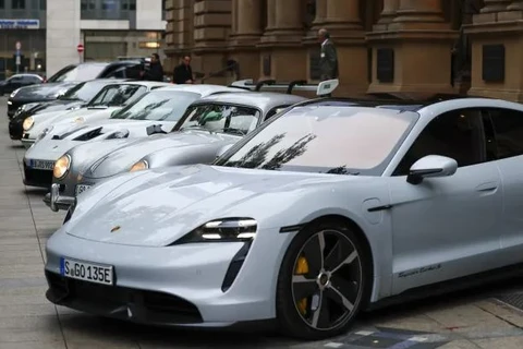 Mẫu xe của Porsche. (Nguồn: Bloomberg/Getty Images)