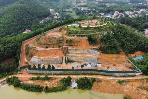 Thành phố Phúc Yên cương quyết xử lý dứt điểm vi phạm đất đai trên đất rừng. (Nguồn: bapxaydung.com.vn)