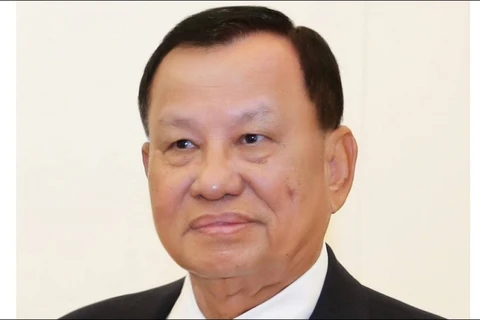 Chủ tịch Thượng viện Vương quốc Campuchia Samdech Say Chhum. (Nguồn: VOV)