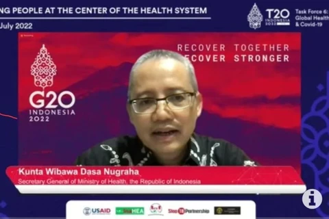 Tổng thư ký Bộ Y tế Indonesia, Kunta Wibawa Dasa Nugraha. (Nguồn: Antara News)