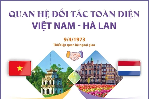 [Infographics] Quan hệ Đối tác Toàn diện Việt Nam-Hà Lan