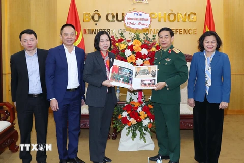 TTXVN chúc mừng 78 năm thành lập Quân đội Nhân dân Việt Nam