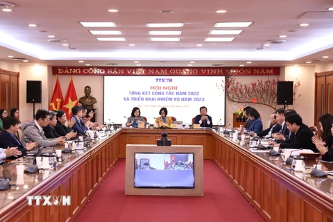 [Photo] Thông tấn xã Việt Nam triển khai nhiệm vụ năm 2023
