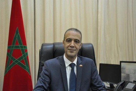 Đại sứ Maroc tại Việt Nam, Jamale Chouaibi. (Ảnh do Đại sứ quán Maroc tại Việt Nam cung cấp) 