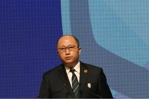 Ông Trịnh Nhạn Hùng được bổ nhiệm làm Chủ nhiệm Văn phòng Liên lạc của chính quyền Trung ương Trung Quốc tại Hong Kong. (Nguồn: Reuters)