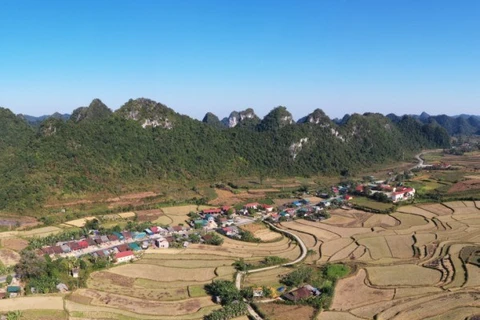 Một góc xã Vân Trình, huyện Thạch An, tỉnh Cao Bằng. (Nguồn: Báo Điện tử Chính phủ)