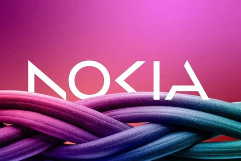Logo mới bao gồm năm hình dạng khác nhau tạo thành chữ NOKIA. (Nguồn: NDTV)
