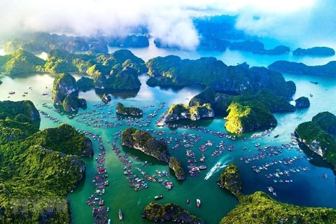Quần đảo Cát Bà, Hải Phòng, có nhiều tiềm năng tài nguyên biển của Việt Nam. (Ảnh: TTXVN)