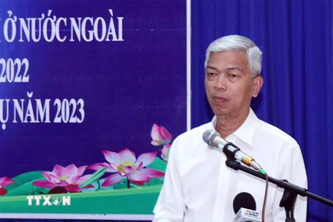 Ông Võ Văn Hoan, Phó Chủ tịch UBND Thành phố Hồ Chí Minh phát biểu chỉ đạo tại Hội nghị. (Ảnh: Xuân Khu/TTXVN)