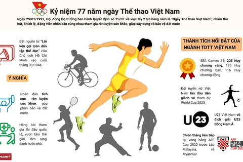 77 năm ngày Thể thao Việt Nam - Những thành tích nổi bật