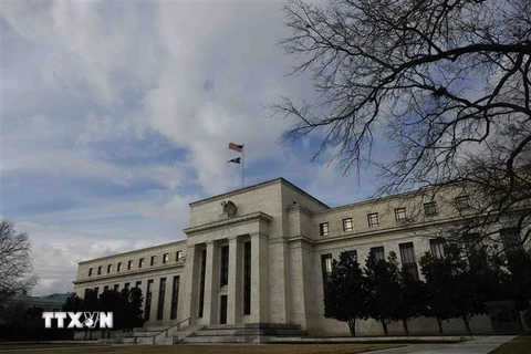 Trụ sở Ngân hàng Dự trữ liên bang Mỹ (Fed) tại Washington DC. (Ảnh: THX/TTXVN)