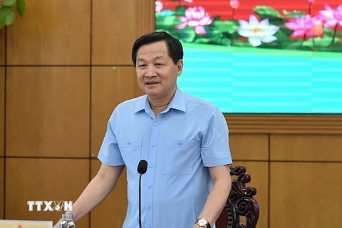 Phó Thủ tướng Lê Minh Khái. (Ảnh: TTXVN)