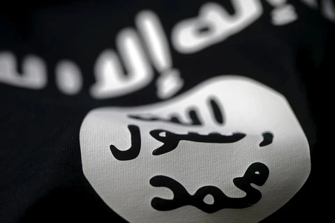 Một lá cờ của tổ chức khủng bố Nhà nước Hồi giáo tự xưng IS. (Nguồn: Reuters)