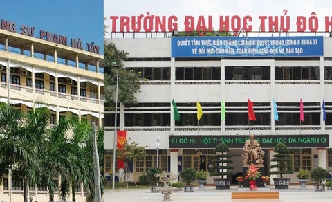 Sáp nhập Trường Cao đẳng Sư phạm Hà Tây vào Trường Đại học Thủ đô Hà Nội. (Nguồn: Báo Điện tử Chính phủ)