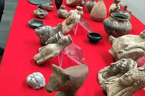 Những cổ vật bị đánh cắp được cảnh sát Italy thu hồi năm 2019. (Nguồn: Europol)