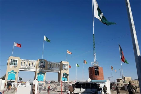 Cửa khẩu Chaman ở biên giới Pakistan-Afghanistan. (Ảnh: AFP/TTXVN)