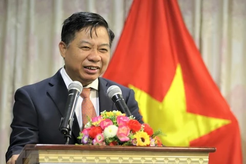 Đại sứ Việt Nam tại Vương quốc Campuchia Nguyễn Huy Tăng. (Nguồn: TTXVN)