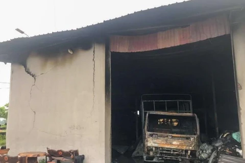Bắc Giang: Cháy nhà trong đêm làm 3 người trong một gia đình tử vong