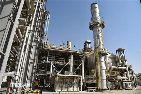 Cơ sở lọc dầu của Tập đoàn năng lượng Saudi Aramco ở Dammam, Saudi Arabia. (Ảnh: THX/TTXVN)