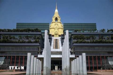 Tòa nhà Quốc hội Thái Lan ở thủ đô Bangkok . (Ảnh: AFP/TTXVN)