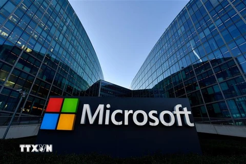 Trụ sở Microsoft tại Issy-Les-Moulineaux, Pháp. (Ảnh: AFP/TTXVN)