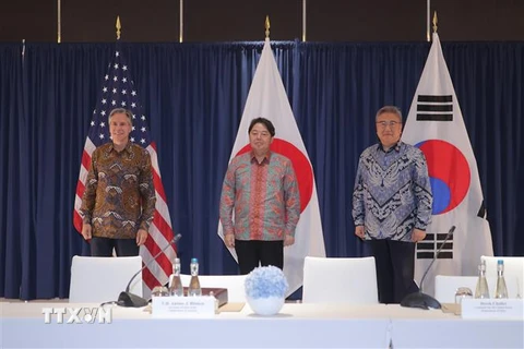 Mỹ, Nhật Bản và Hàn Quốc trao đổi về tình hình Bán đảo Triều Tiên