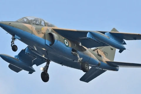 Máy bay huấn luyện của Không quân Nigeria. (Nguồn: Premium Times)