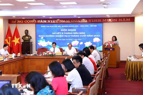 Khối thi đua các bộ ngành Khoa học-Văn hóa-Xã hội đẩy mạnh đổi mới