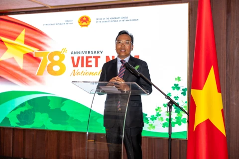 Trang trọng Lễ Kỷ niệm 78 năm Quốc khánh Việt Nam tại Ireland