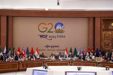 G20 ra Tuyên bố Delhi nhấn mạnh thúc đẩy tăng trưởng bền vững