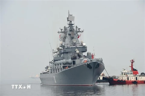 Hải quân Nga tập trận bảo vệ tuyến hàng hải qua Bắc Băng Dương