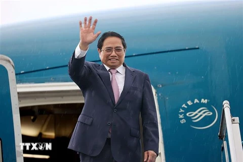 Thủ tướng Phạm Minh Chính bắt đầu thăm chính thức Brazil