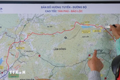 Lâm Đồng: Dự kiến quý 4 khởi công tuyến cao tốc đoạn Tân Phú-Bảo Lộc