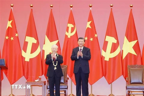 Quan hệ hợp tác tốt đẹp Việt Nam-Trung Quốc tiếp tục giữ mạch chủ đạo
