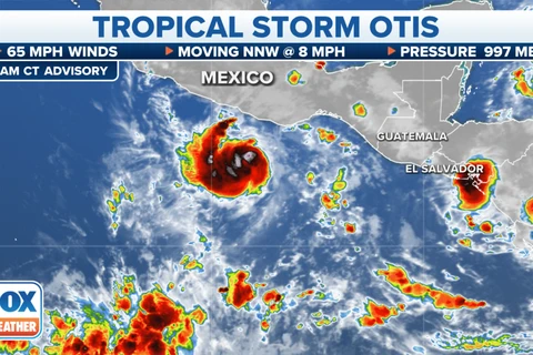 Mexico tiếp tục căng mình ứng phó với cơn bão nhiệt đới Otis