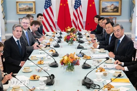 Tổng thống Mỹ Biden gặp Ngoại trưởng Trung Quốc Vương Nghị