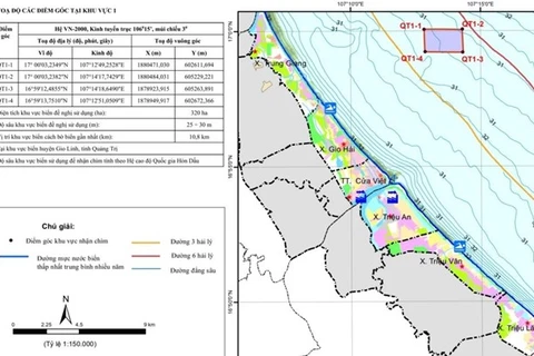 Quảng Trị: Phê duyệt 720ha ngoài biển để nhận chìm chất nạo vét