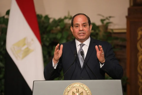 Tổng thống Ai Cập Abdel-Fattah El-Sisi. (Ảnh: AFP/TTXVN)