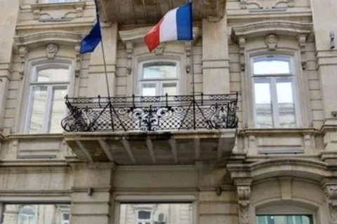 Đại sứ quán Pháp tại Baku. (Ảnh: RFERL)