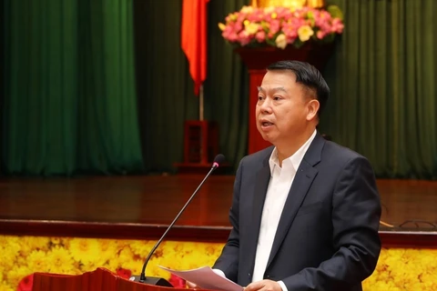 Thứ trưởng Bộ Tài chính Nguyễn Đức Chi. (Ảnh: Phạm Hậu/TTXVN)