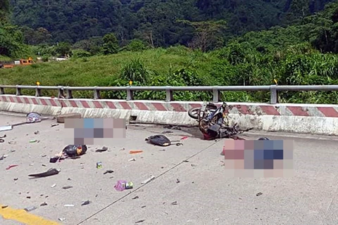 Kom Tum: Tai nạn liên hoàn trên đèo Lò Xo khiến 1 người đi xe máy tử vong