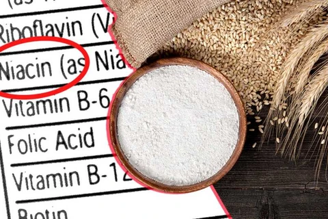 Niacin (vitamin B3) được bổ sung trong nhiều thực phẩm chế biến như ngũ cốc, bột mỳ và yến mạch. (Ảnh: Getty)